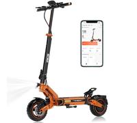 RCB D7 (versión Premium), Patinete eléctrico NFC/Intermitentes/Control por App, Motor de 500W/ Pico 1600, 80-90KM, 20.8Ah, Ruedas 10 Pulgadas Antipinchazas, Suspensión Doble