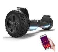 RCB Hoverboard 8.5" Todo Terreno, Función de App Control, Estándar de la UE- Bluetooth Integrado con Potente Motor, Monopatín Eléctrico Auto-Equilibrio, Regalo para Adolescentes y Adultos