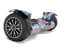 RCB Hoverboard Eléctrico Todoterreno 8,5 Pulgadas - con Luces LED, Batería 4Ah Potente, Doble Motor, Self Balance Scooter para Niños y Adultos