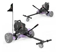 RCB Hoverboard Silla, Accesorio para Hoverboard Kart de Largo Ajustable, Compatible con Hoverboards de Dos Ruedas de 6,5-10 Pulgadas, Hoverkart para Adultos y niños