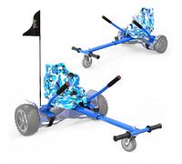 RCB Hoverboard Silla, Accesorio para Hoverboard Kart de Largo Ajustable, Compatible con Hoverboards de Dos Ruedas de 6,5-10 Pulgadas, Hoverkart para Adultos y niños