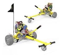 RCB Hoverboard Silla, Accesorio para Hoverboard Kart de Largo Ajustable, Compatible con Hoverboards de Dos Ruedas de 6,5-10 Pulgadas, Hoverkart para Adultos y niños