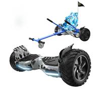 RCB hoverboards SUV y Kart,con Bluetooth, Control de Aplicaciones, Hoverboards Todo Terreno 8.5" Hummer, Mejor Regalo para Niños