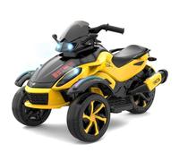 RCB Moto Eléctrica Niños 12V, electricas Infantiles con 2 Motores, Velocidad de 4 km/h, Luces LED, Múltiples Tipos de Música para Educación Temprana, la Mejor Moto Niños para Niños de 3 a 8 Años
