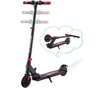 RCB Patinete Eléctrico Niños para 8-12-16 años, Solo 7.55KG Plegable Patinete Eléctrico, Dos Tipos Frenos, Kilometraje Máximo 16KM, Velocidad Máxima 20 KM/H, Regalos para Niños y Adolescentes