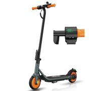 RCB Patinete Eléctrico para Niños, Máx Autonomía 15KM, Máx Velocidad 15KMH, 7" Neumáticos, Patinete Eléctrico Plegable para Niños con Amortiguador, Doble Freno, Regalo para 8-12 Años