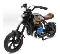 RCB R9 Moto Eléctrica Niños con Iluminación Ambiental, Velocidad de 10/15/25 KMH & 15 KM de Largo Alcance,Altavoz, 12" Motos Eléctricas Infantiles de 4+ Años