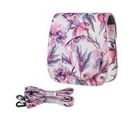 RCBCPLGLNK Cámara Protectora De La Bolsa De Cámara PU Cubierta DE PROTECCIÓN Ajuste For FUJIFILM INSTAX Mini 9 Mini 8 Mini 8+ MINI8S Camera Bag(Option 4)