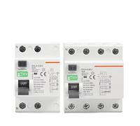 RCCB Type EV 2P 4P Earth Leakage Circuit Breakers for Car Evse Chargeing Station RCD 40A 63A 30ma EKL6-63EV 10KA Din Rail(4P,63A)