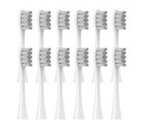 RCCCLXWO 12 Cabezales De Repuesto For Cepillo De Dientes Eléctrico Oclean X/X PRO/Z1/F1/One/Air 2/SE, Con Boquillas De Cerdas Suaves.(12pcs Gray)