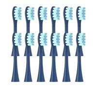 RCCCLXWO 12 Cabezales De Repuesto For Cepillo De Dientes Eléctrico Oclean X/X PRO/Z1/F1/One/Air 2/SE, Con Boquillas De Cerdas Suaves.(12pcs Blue)