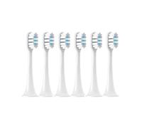 RCCCLXWO 6 Cabezales De Repuesto For Cepillos De Dientes Eléctricos Compatibles Con Boquillas For Aspiradoras Xiaomi Mijia T100/T200/T300/T500/T700.(T300 WhiteBlue)