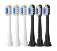 RCCCLXWO Cabezales De Repuesto Compatibles Con Xiaomi Mijia T301, T302, T501 Y 501C. Cabezal De Cepillo De Dientes Eléctrico Sonic Con Boquillas De Cerdas Suaves.(T301-302-WH3BK3)