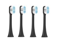 RCCCLXWO Cabezales De Repuesto For Aspiradora SOOCAS X3/X3U/X5, 4 Boquillas De Cerdas.(4BlackBlue)