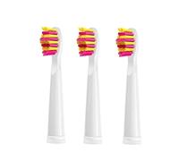 RCCCLXWO Cabezales De Repuesto For Cepillo De Dientes Eléctrico Seago Fairywill (3, 4, 8, 12 Y 16 Unidades)(3 Pcs pink)