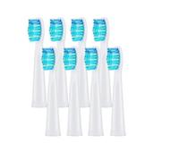 RCCCLXWO Cabezales De Repuesto For Cepillo De Dientes Eléctrico Seago Fairywill (3, 8, 12 Y 16 Unidades)(8 Pcs white)