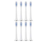 RCCCLXWO Cabezales De Repuesto For Cepillo De Dientes Eléctrico SUBORT S7/Bair X7 X7S X11 X11S, Accesorios, Boquillas Y Cerdas.(8pcs WHITE)
