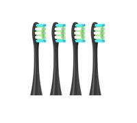RCCCLXWO Cabezales De Repuesto Suaves (2, 4 Y 6 Unidades), Compatibles Con Cabezales De Cepillo Azules Oclean X/X PRO/Z1/F1 Y Boquillas De Cerdas For Aspiradora De Cepillos De Dientes.(4PCSBlack)
