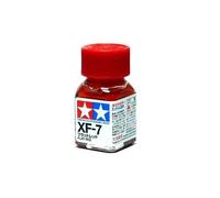 RCECHO® 2x Tamiya Model Color Enamel Paint XF-7 Flat Red Net 10ml 80307 CA373 con RCECHO® Full Version Edition Aplicaciones