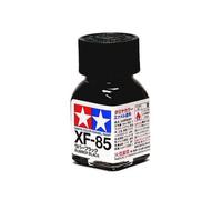 RCECHO® 2x Tamiya Model Color Enamel Paint XF-85 Rubber Black Net 10ml 80385 CA330 con RCECHO® Full Version Edition Aplicaciones