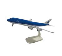 RCESSD copiar Modelo de avión 1/300 para KLM Boeing 747, Modelo de avión, aleación de fundición a presión, avión a Escala Airbus, Adorno de 20cm Exquisita colección de Regalos (Color : B)