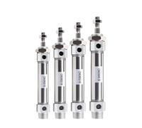 RCGKNNMUZ 1 Uds CDM2KB16/20/25/32/40 Serie Cilindro de Aire neumático Anillo magnético de Acero Inoxidable 25-250mm(Stroke 75mm,Bore 32mm)