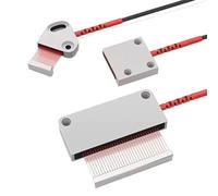 RCGKNNMUZ 1 Uds. Interruptor de Sensor de Fibra óptica de Matriz 10-120MM Sensor Reflectante difuso Plano detección luz Cortina Matriz óptica(20F)