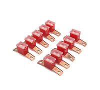 RCGKNNMUZ 10 Uds 50A 32V plástico Rojo Coches vehículo Push-in Tipo Macho PAL fusibles de Cartucho