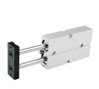 RCGKNNMUZ Cilindro neumático Serie TN, Cilindro de Doble Varilla, diámetro Interior TN10 TN16 TN20 TN25 TN32 5mm 10mm 40mm 50mm, 1 Uds.(Stroke 25mm,Bore 10)