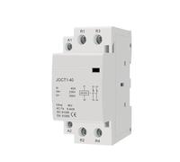 RCGKNNMUZ Contactor de CA doméstico de riel DIN, 2P, 32A, 40A, 63A, 220V/230V, 50/60HZ, 2NO/2NC/1NO, 1NC, 1 Unidad(2P 63A 1NO 1NC)