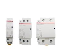 RCGKNNMUZ Contactor Modular de CA for Uso doméstico, 2P, 16-100 A, CC/CA, 12 V/220 V, 50/60 Hz, 2 NO, 2 NC, 1 NO, 1 NC.(AC 220v,32A-1NO1NC)