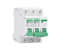 RCGKNNMUZ DC 250V 500V 750V 1000V 1/2/3/4 Polos Interruptor fotovoltaico Protector de Panel Solar disyuntor for DC 16A 32A 50A 100A 125A(20A)