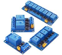 RCGKNNMUZ Módulo de relé de 3 V, 3,3 V, 1/2/4/8 Canales, Disparador bajo, Aislamiento de optoacoplador Dual, módulo de relé de 3,3 V(3.3V 8 Channel)
