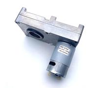 RCGKNNMUZ Motor de engranajes CC Eje hueco GF-555, 6 V, 12, 24, Alto torque, Motor DIY