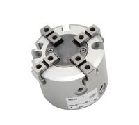 RCGKNNMUZ Pinza neumática paralela MHS4 16D 20D 25D 32D 40D 50D 63D Cilindro rotatorio de Doble Efecto 4 Dedos(Mhs4-32d)