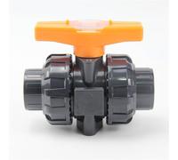 RCGKNNMUZ Válvula de Bola de PVC de 20-63 mm de diámetro Interior for Acuario, tubería de Suministro de Agua, válvula de Dos vías for riego de jardín, válvula de Cierre.(Inner Diameter 40mm)