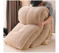 RCGNR EdredóN De Invierno De Terciopelo De Cordero, Suave Y CóModa Manta para Cama Doble En Invierno, Grueso Manta De Peluche Extra Suaves Y Esponjosas para Sofá, Cama F, 200x230cm/4kg