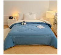 RCGNR Mullido Funda Nordica, Microfibra EdredóN Reversible Manta Cama, EdredóN CáLido De Invierno, Terciopelo De Terciopelo De Leche De Grueso CáLido EdredóN, Colcha F, 220x240cm/3kg