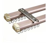 RCGNR Rieles para Cortinas Techo, Rieles De Cortina De Techo Soporte Riel, Riel Divisor Habitaciones para Ventanas, para Sala De Estar, BañO, Dormitorio Y ParticióN B, 300cm