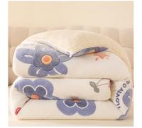 RCGNR Terciopelo De Cordero De Grueso CáLido EdredóN De Invierno, EdredóN HipoalergéNico De Fibra, EdredóN De AlgodóN De Invierno, NúCleo De Cachemira De Lana EdredóN G, 220x240cm/5kg