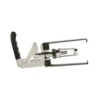 RCGOFOLLOW Accesorio para compresor interno de resortes dobles Herramienta fácil de quitar resortes de acero de aleación para profesionales de la automoción Extractor de de