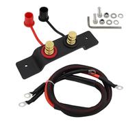 RCGOFOLLOW Arrancador de batería premium con borne de arranque, herramienta de carga remota, acceso conveniente para UTV, ATV, tractores, remolques de viaje, autos de Para carrera,