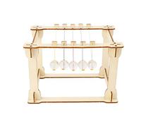 RCGOFOLLOW Bolas de Equilibrio de Cuna educativas para Hacer Mismo los principios la energía del Momento la Cuna para niños Ensamblaje Manual ensamblaje péndulo y más