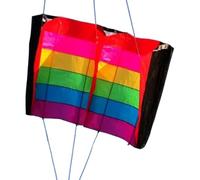 RCGOFOLLOW Cometa Deportiva acrobática de Doble línea con Herramienta de Vuelo. Aventuras al Aire Libre con un espectáculo Cometas Grandes. La Cometa más Grande es fácil Volar. La Parafoil es