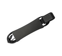 RCGOFOLLOW Correa de Seguridad para Patas de Tabla de Surf. TPU Resistente. Cómoda Correa de Tobillo. Ideal para Todo Tipo de Actividades acuáticas. Ofrece un Ajuste Seguro y, Negro, 300 centímetros