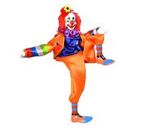 RCGOFOLLOW Delicado muñeco de Payaso de Juguete, muñecas, Regalo Halloween, Alegre Pieza Arte Payaso Que añade fantasía a la decoración. Material: cerámica, Esponja, Tela, Porcelana,