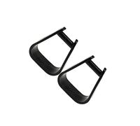 RCGOFOLLOW Estribos de equitación duraderos con sillín de Manguera. Los estribos de Seguridad brindan Estabilidad y Comodidad Durante Las sesiones de equitación al Aire Libre.