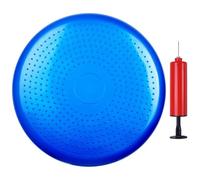 RCGOFOLLOW Fortalece tus músculos con esta resistente colchoneta de equilibrio con almohadilla, ideal para la recuperación del tobillo. También apta para, azul, 34 x 34 x 5.5 cm