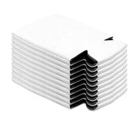 RCGOFOLLOW Fundas para enfriadores de latas de Cerveza en para Blanco, Lisas, a Granel, Suaves, aislantes, de Neopreno, para Actividades al Aire Libre, Bodas, Fiestas, Fundas de