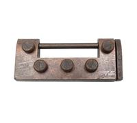 RCGOFOLLOW Juego de Rompecabezas con Cerradura Que estimula la Inteligencia para niños y Adultos. Desarrollo cognitivo y Visual-Espacial. Rompecabezas metálico de desenredo. Regalos. 3D.